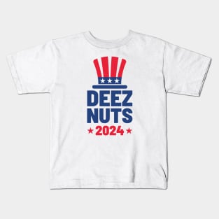 Deez Nuts 2024 For President Kids T-Shirt